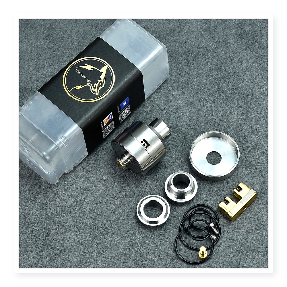 Vape Coil Replacement - Atomizer Nisshoku RDA MTL 22MM dengan