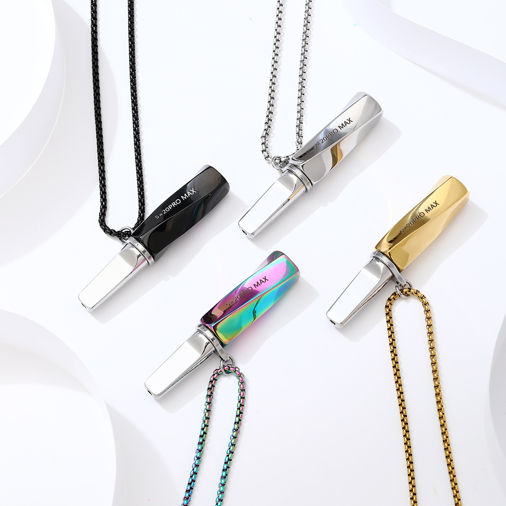Vaping Air - Kalung Inhaler Baja Tahan Karat Aroma