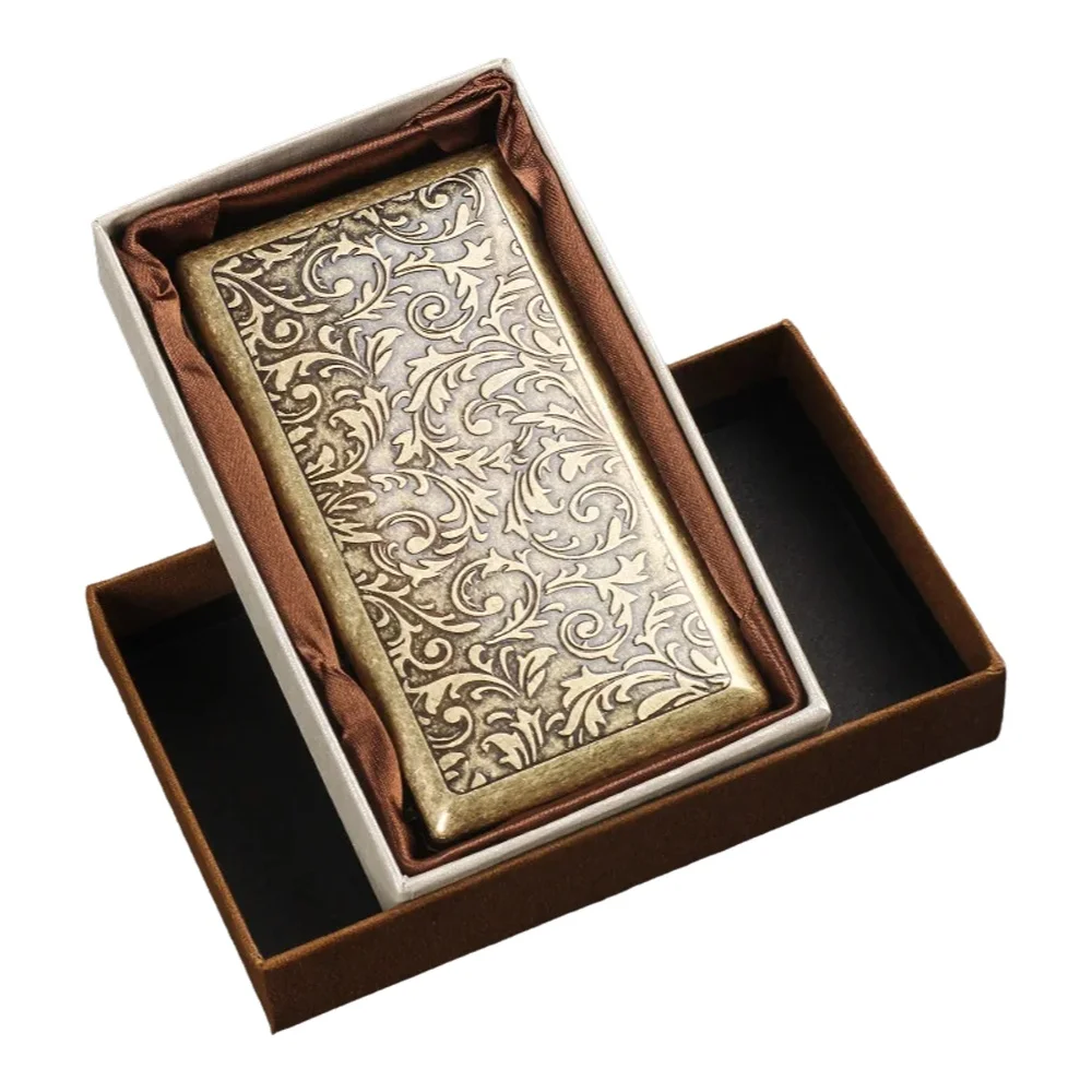 Smoking & Vaping Accessories - Kotak Rokok Slim Embossed Kapasitas 20