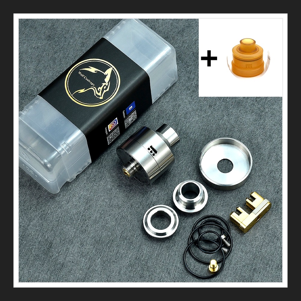 Atomizer Nisshoku RDA MTL 22MM - Vape Coil Replacement ulasan dan harga