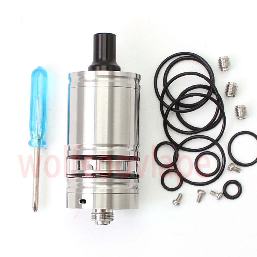 Wolfcoolvape Lindy RTA 316SS T - Vaping Air ulasan dan harga