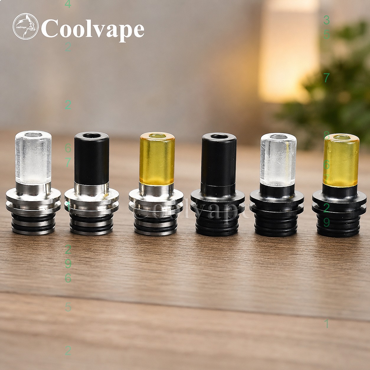 510 MTL Drip Tip Corong Tahan  - Accessories For Vaping ulasan dan harga