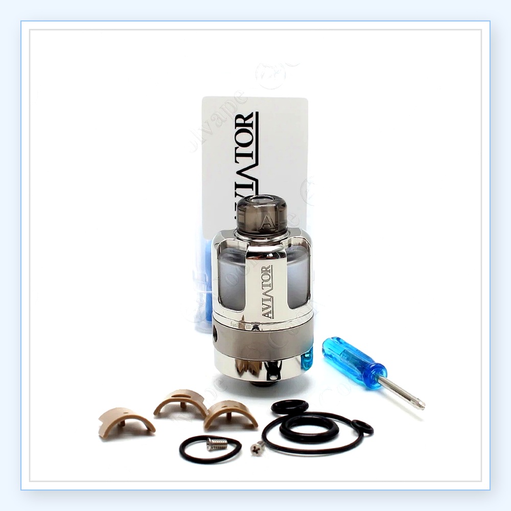 Wolfcoolvape Aviator 22mm RTA  - Vaping Air ulasan dan harga