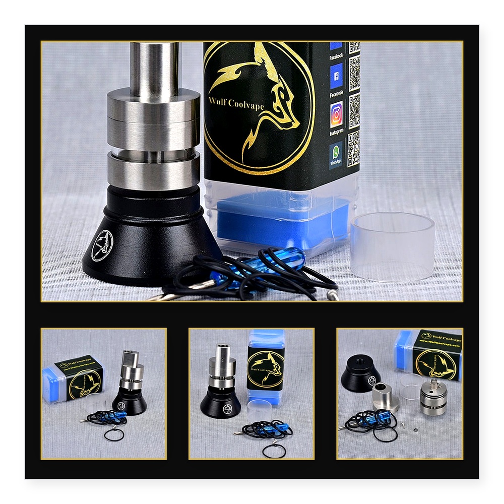 Wolfcoolvape Monad V2 Genesis  - Accessories For Vaping ulasan dan harga