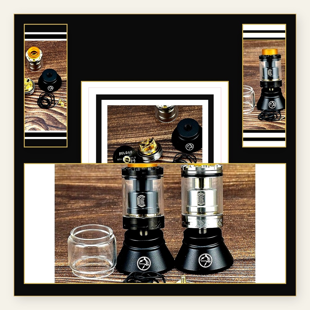 ReLoad RTA 24mm 3.5ml Top Fill - Accessories For Vaping ulasan dan harga