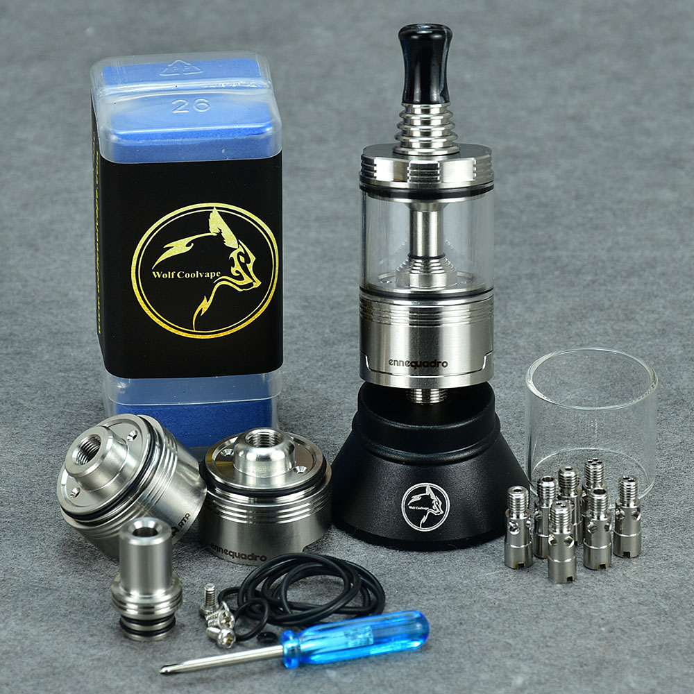 Wolfcoolvape Moka tangki penye - Vaping Air ulasan dan harga