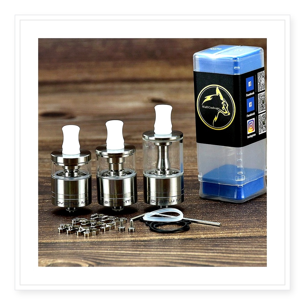 Dvarw MTL FL RTA 22mm Vape Ato - Vape Coil Replacement ulasan dan harga