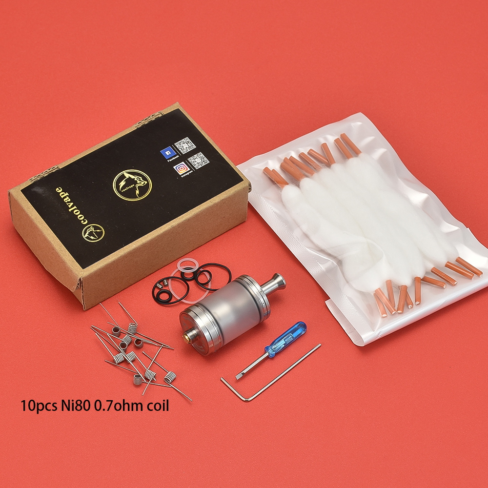 Taifun GTR RTA 23Mm MTL Single - Vape Coil Replacement ulasan dan harga