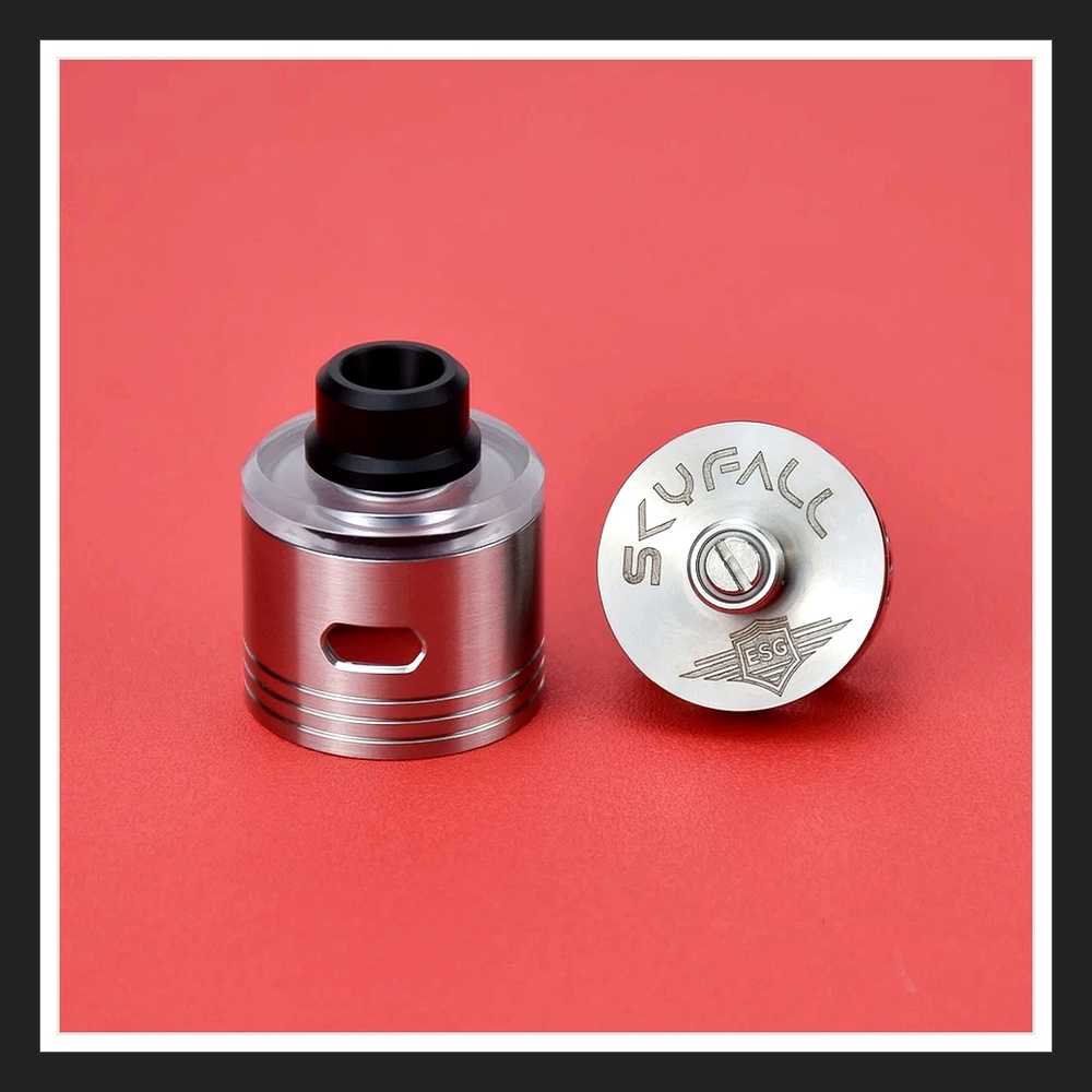 Wolfcoolvape Skyfall 22mm RDA  - Rda Atomizer Deck ulasan dan harga