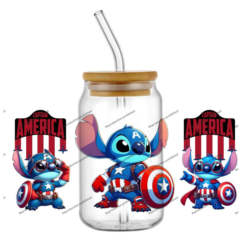 Desain Pahlawan Kartun Stiker  - Rdta Tank Glass ulasan dan harga