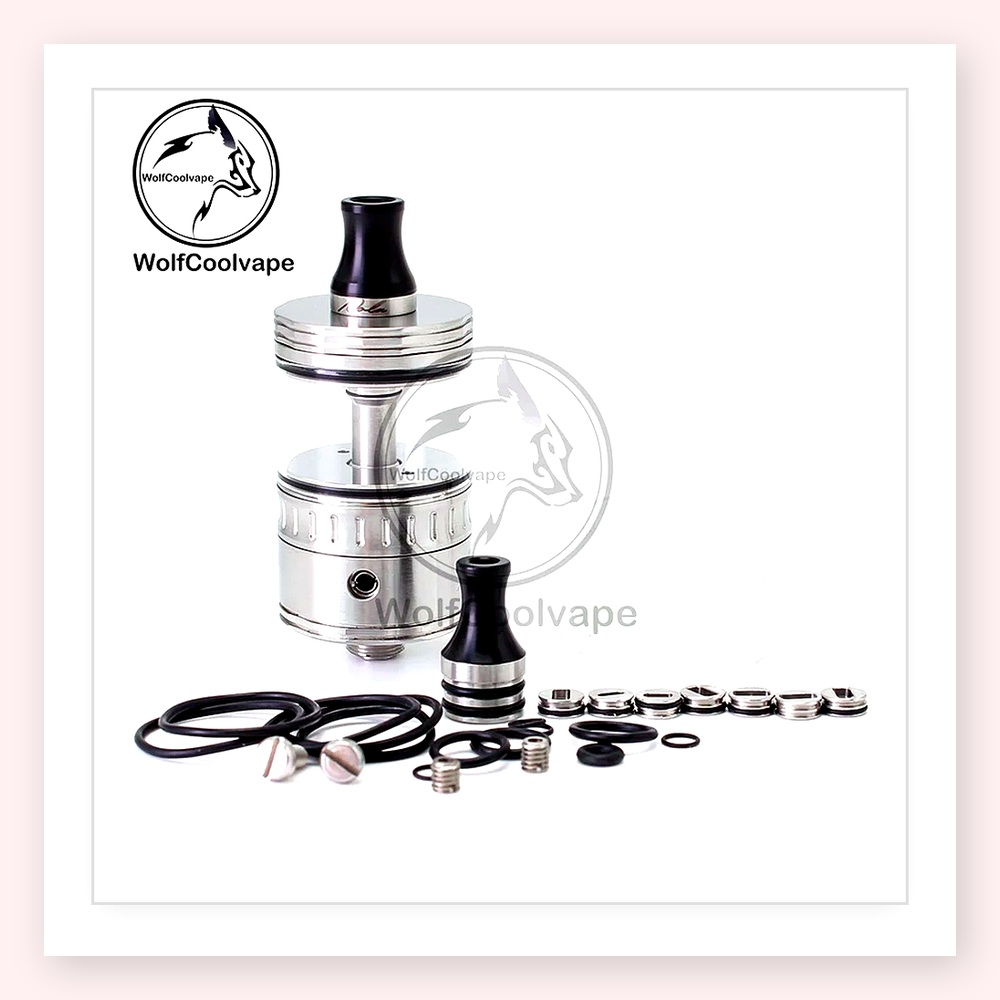 Wolfcool Vape NOLA RTA 22mm Si - Vaping Air ulasan dan harga