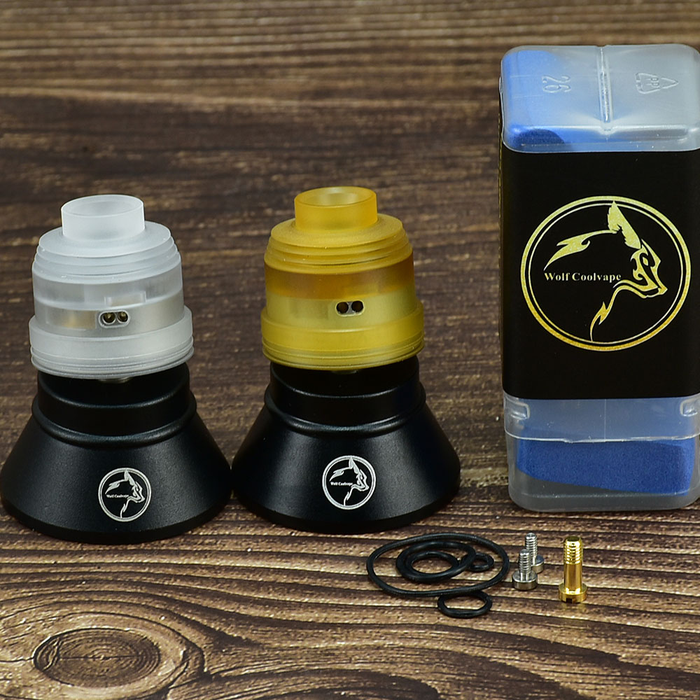 Atomizer RDA Wolfcoolvape Huss - Rda Atomizer Deck ulasan dan harga