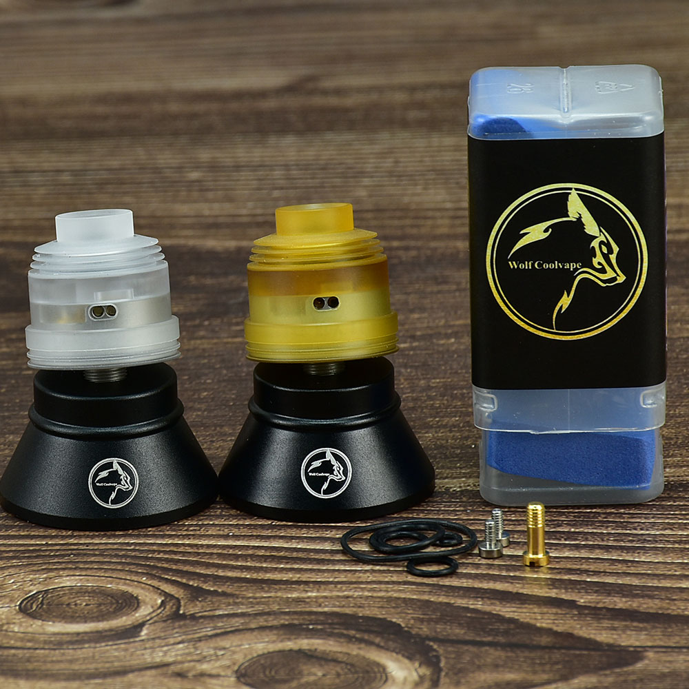 Atomizer RDA Wolfcoolvape Huss - Rda Atomizer Deck ulasan dan harga